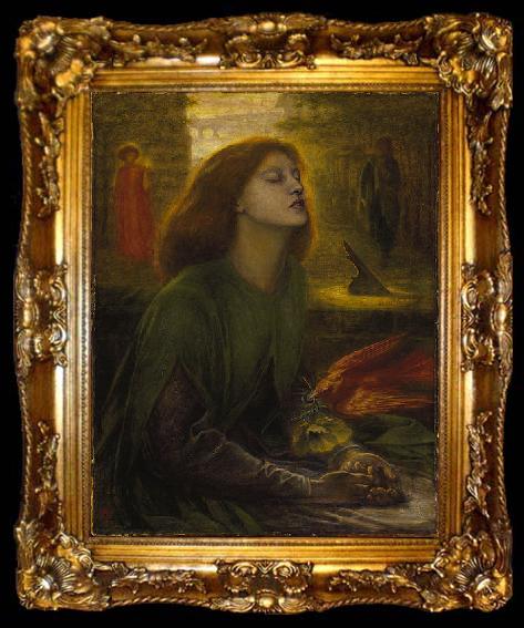 framed  Dante Gabriel Rossetti Beata Beatrix, ta009-2